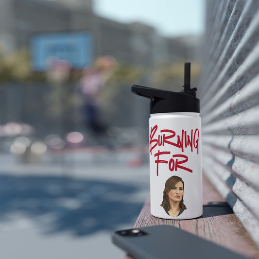 Burning For Benson Water Bottle - Fandom-Made