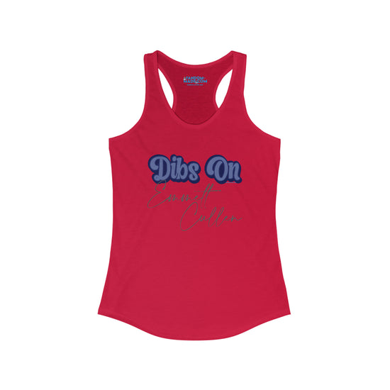 Dibs On Emmett Cullen Women's Ideal Racerback Tank - Fandom-Made