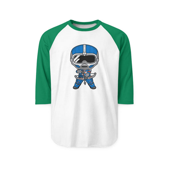 Taskmaster 3/4 Raglan Shirt - Fandom-Made