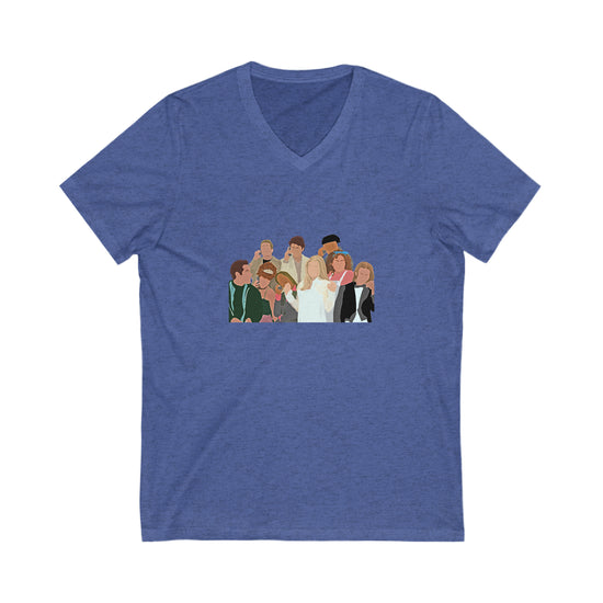 Clueless Group V-Neck Tee - Fandom-Made