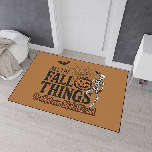 All The Fall Things Heavy Duty Floor Mat - Fandom-Made