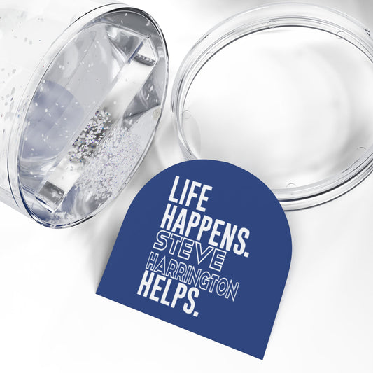 Life Happens Steve Harrington Helps Snow Globe