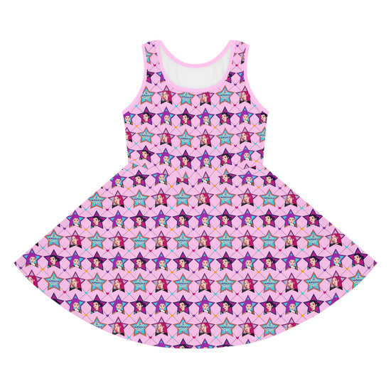 Huntrix Girls' Sleeveless Sundress - Fandom-Made
