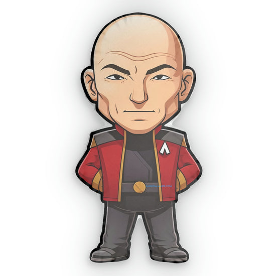 Jean-Luc Picard Shaped Pillows - Fandom-Made