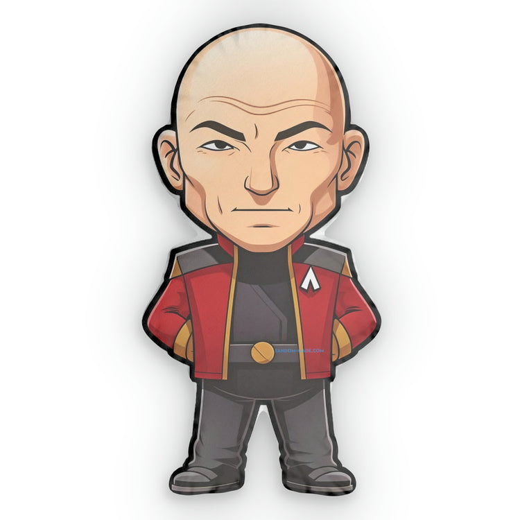 Jean-Luc Picard Shaped Pillows - Fandom-Made