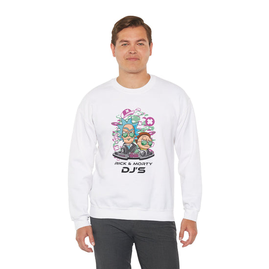 DJs Rick & Morty Unisex Sweatshirt - Fandom-Made