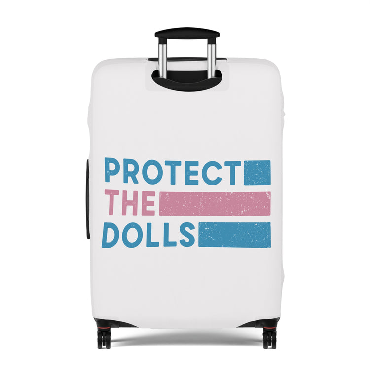 Protect The Dolls Luggage Cover - Fandom-Made