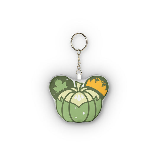 Princess Tiana Pumpkin Mini Plush Keychain