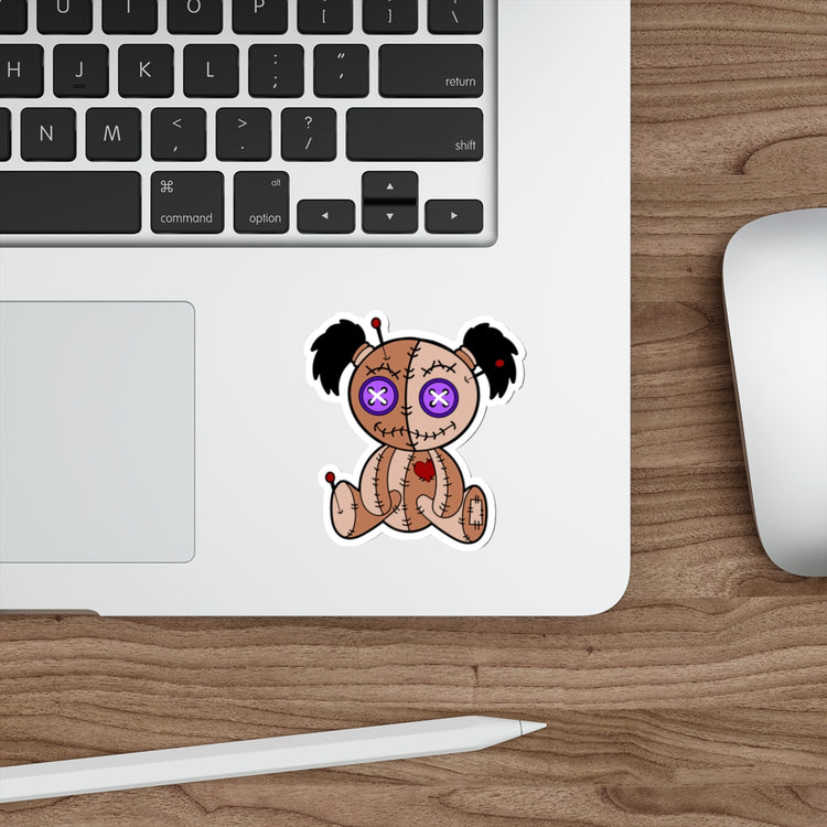 Voodoo Doll Die-Cut Sticker