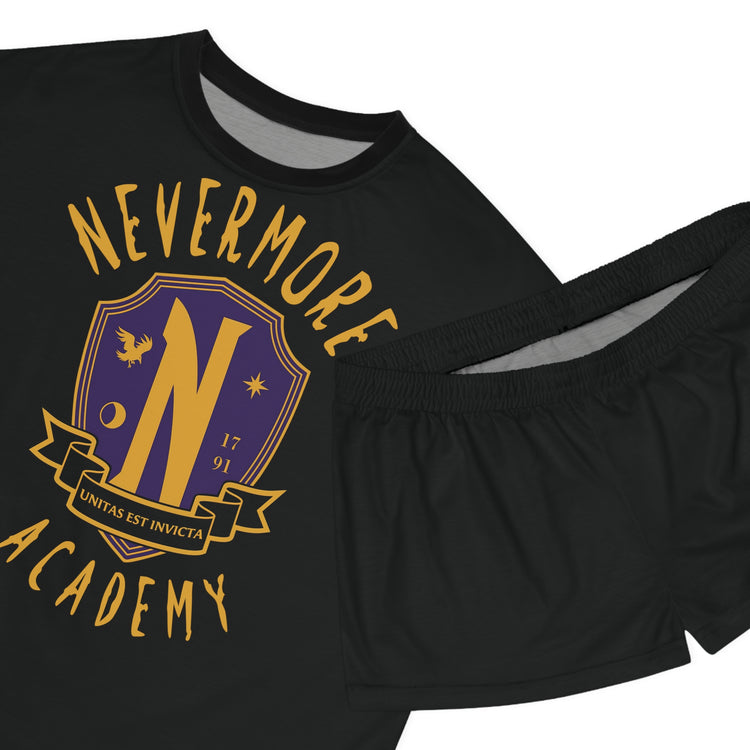 Nevermore Academy Women's Short Pajama Set - Fandom-Made