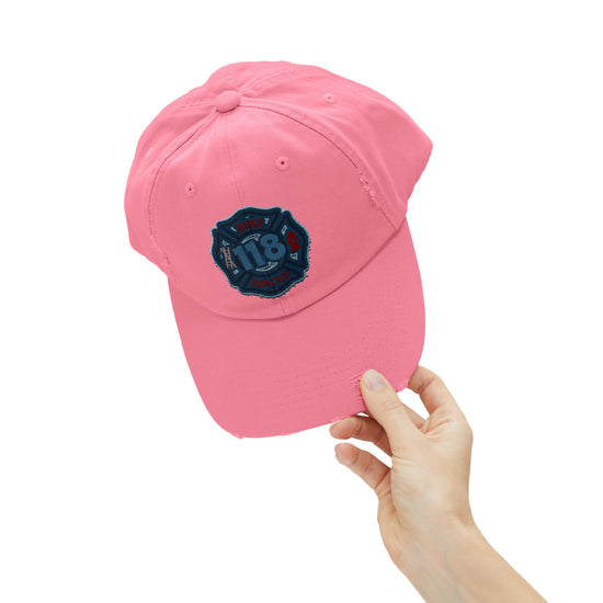 118 Squad Distressed Cap - Fandom-Made