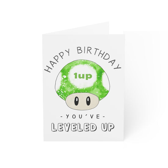 Leveled Up Birthday Card - Fandom-Made