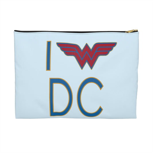 I Love DC Wonder Woman Edition Pouch - Fandom-Made