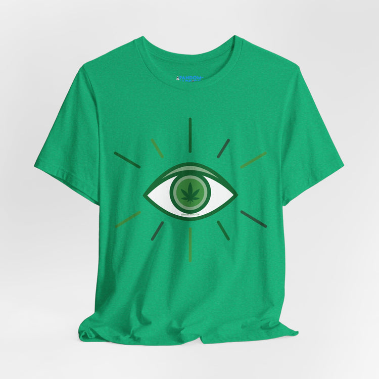 Pot Leaf Third Eye Unisex T-Shirt - Fandom-Made