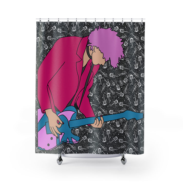 Machine Gun Kelly All-Over Print Shower Curtains - Fandom-Made