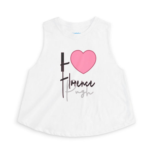 I Love Florence Pugh Women's Crop Top - Fandom-Made