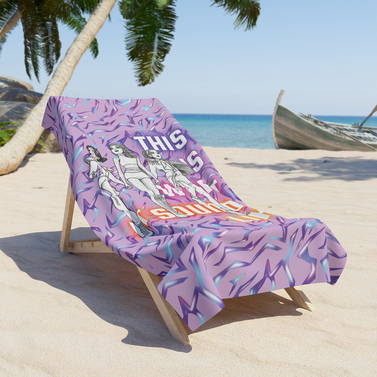 Sounds Like Beach Towel