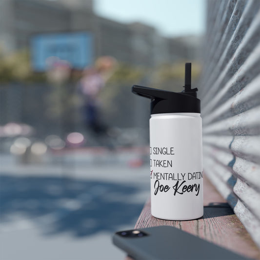 Mentally Dating Joe Keery Water Bottle - Fandom-Made