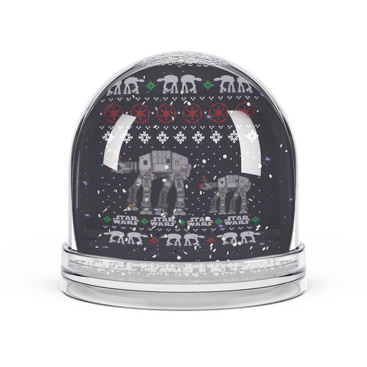 Ata Boy Ugly Christmas Snow Globe
