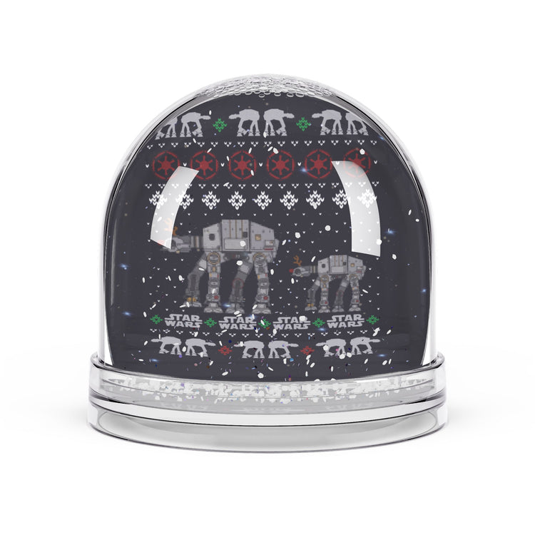 Ata Boy Ugly Christmas Snow Globe