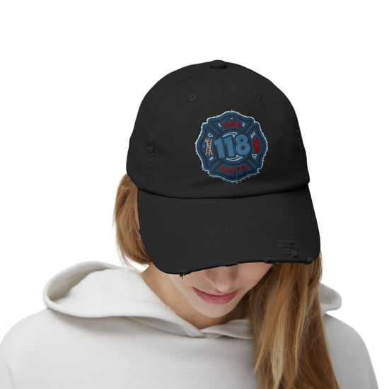 118 Squad Distressed Cap - Fandom-Made