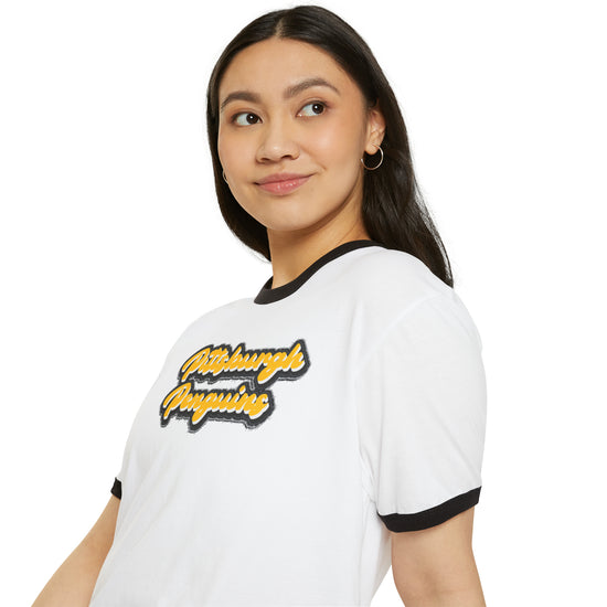 Pittsburgh Penguins Ringer T-Shirt - Fandom-Made