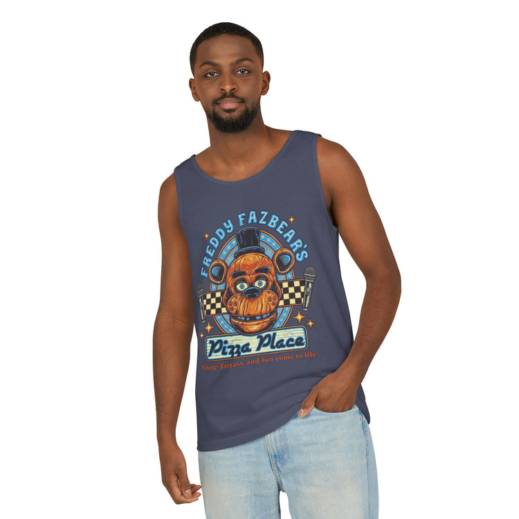 Freddy Fazbear's Pizza Place Tank Top - Fandom-Made
