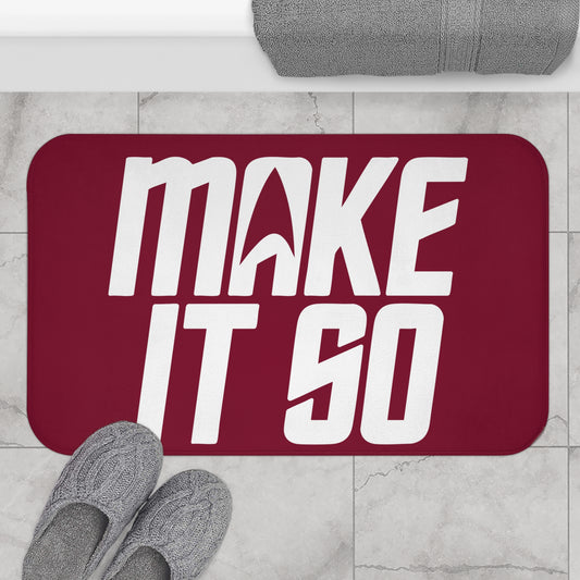 Make It So Bath Mat - Fandom-Made