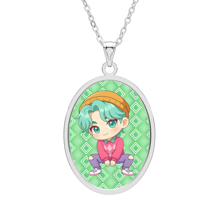 Baby Saja Oval Pendant
