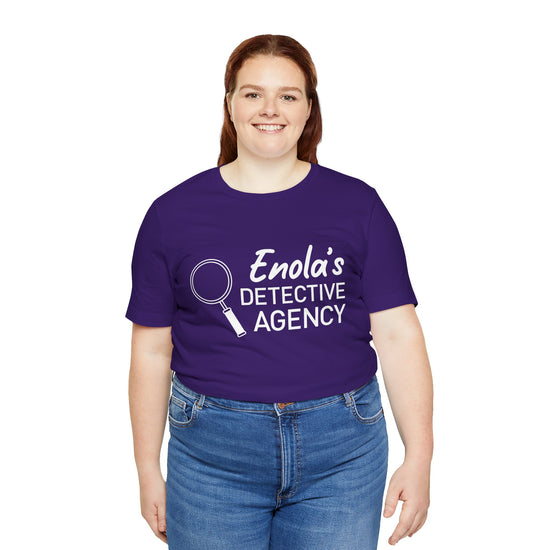 Enola's Detective Agency Unisex T-Shirt - Fandom-Made