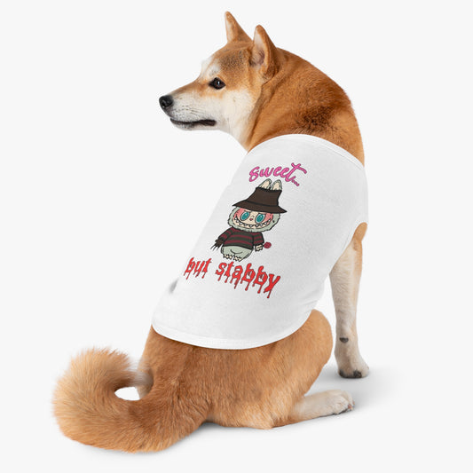 Sweet But Stabby Pet Tank Top