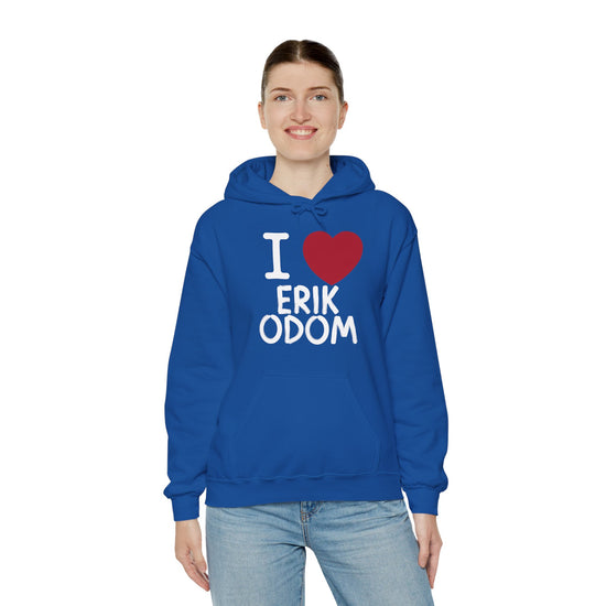 I Love Erik Odom Hoodie - Fandom-Made