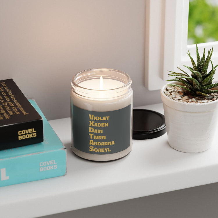 Fourth Wing Names Scented Soy Candle