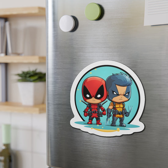 Cute Chimichangas Die-Cut Magnets - Fandom-Made