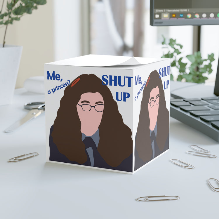 Shut Up Note Cube
