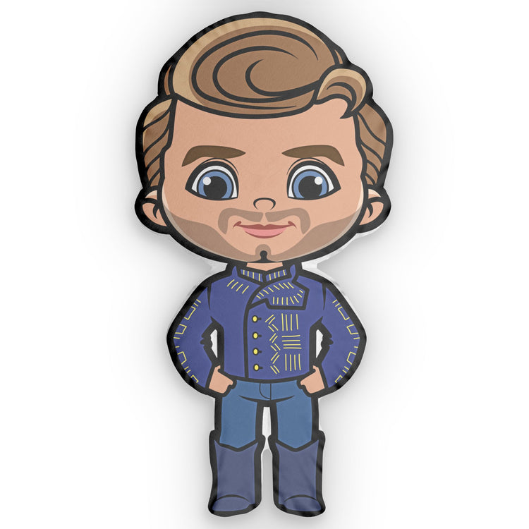 Prince Fiyero-Shaped Pillow