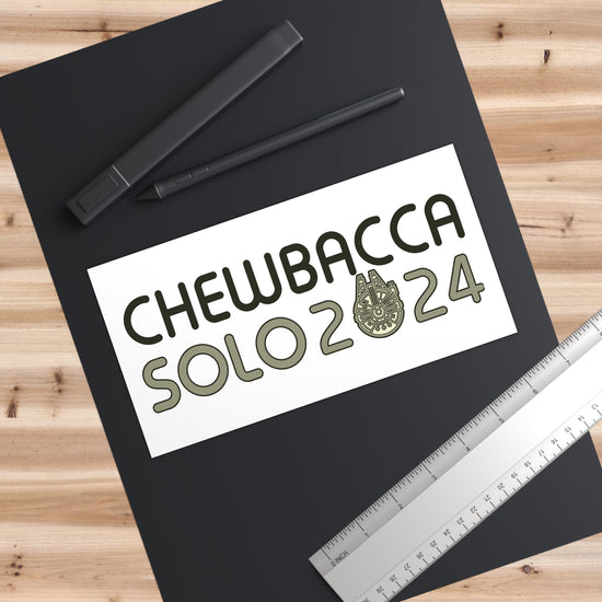 Chewbacca Solo 2024 Bumper Stickers - Fandom-Made