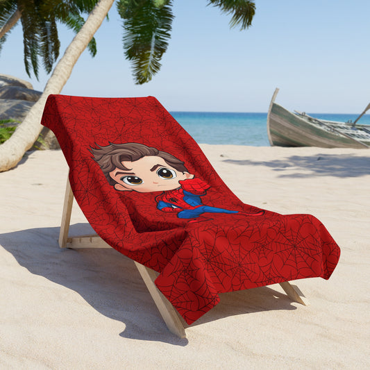 SpiderHolland Beach Towel - Fandom-Made