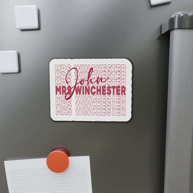 Mrs. John Winchester Die-Cut Magnet