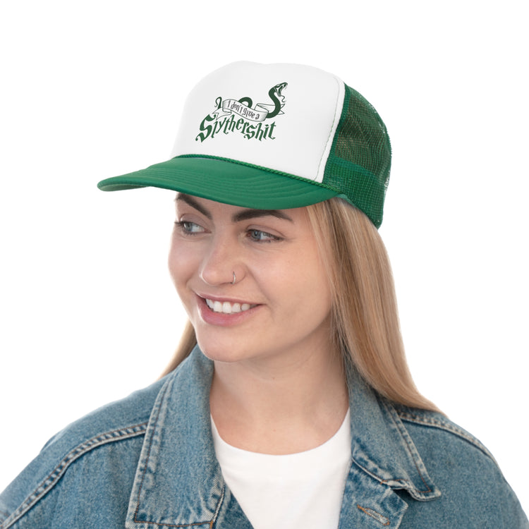 I Don't Give a Slythershit Trucker Caps - Fandom-Made