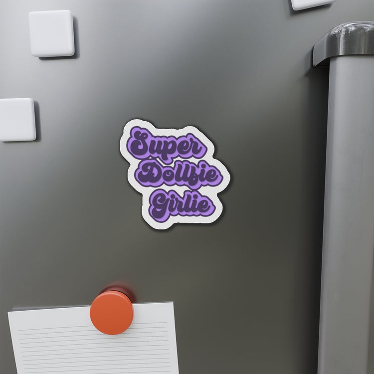 Super Dollfie Die-Cut Magnet