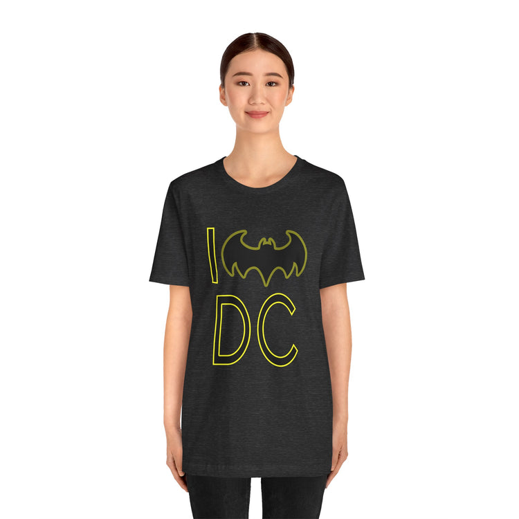 I Love DC Batman Edition Unisex T-Shirt - Fandom-Made