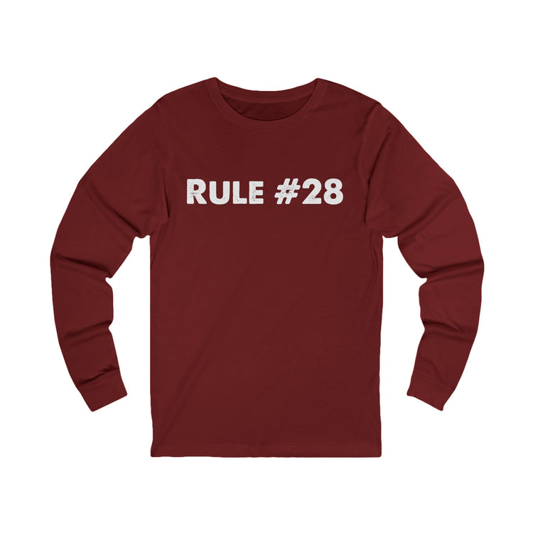 Rule 28 Unisex Long Sleeve T-Shirt