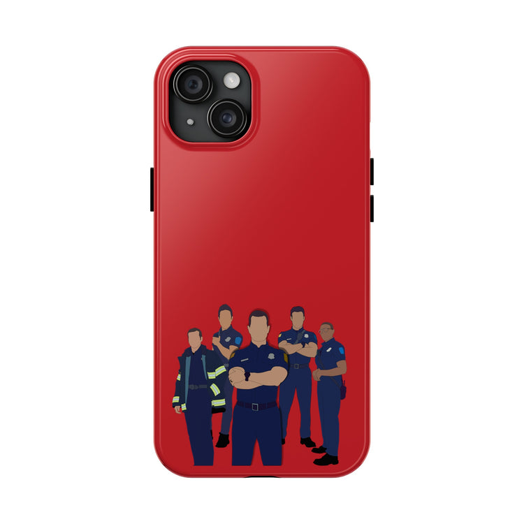 9-1-1 Group Phone Case