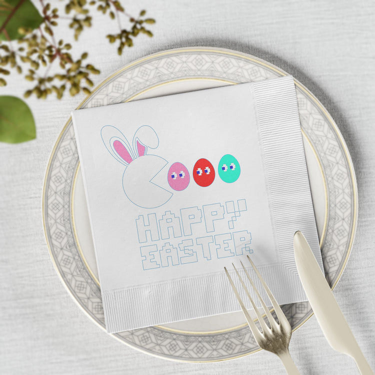 Pac-Man Easter Napkins - Fandom-Made