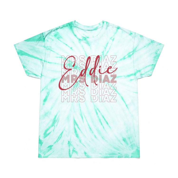 Mrs. Eddie Diaz Tie-Dye Tee - Fandom-Made