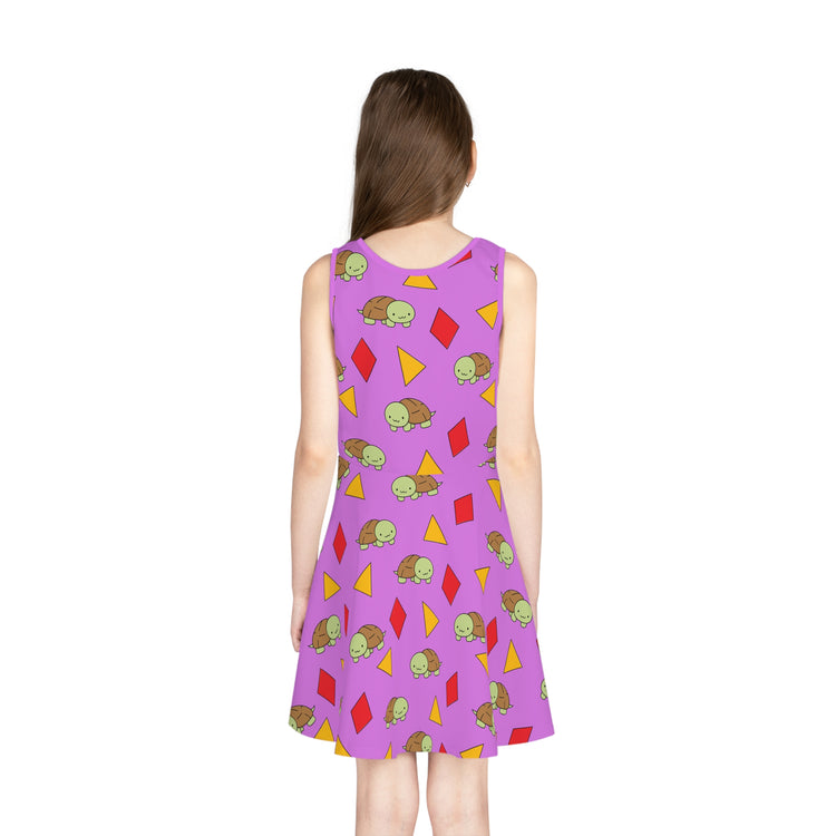 Zoey's PJs Girls' Sleeveless Sundress - Fandom-Made