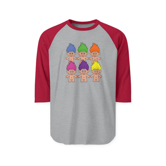 Trolling 3/4 Raglan Shirt - Fandom-Made