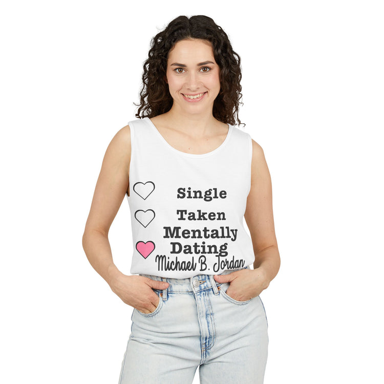 Mentally Dating Michael B. Jordan Unisex Tank Top - Fandom-Made