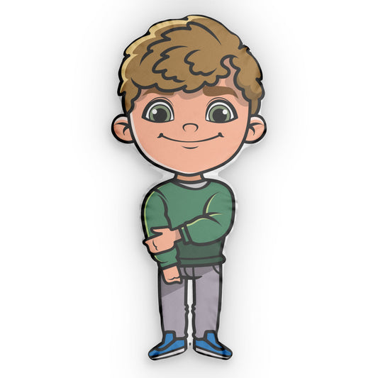 Brian Johnson-Shaped Pillow - Fandom-Made